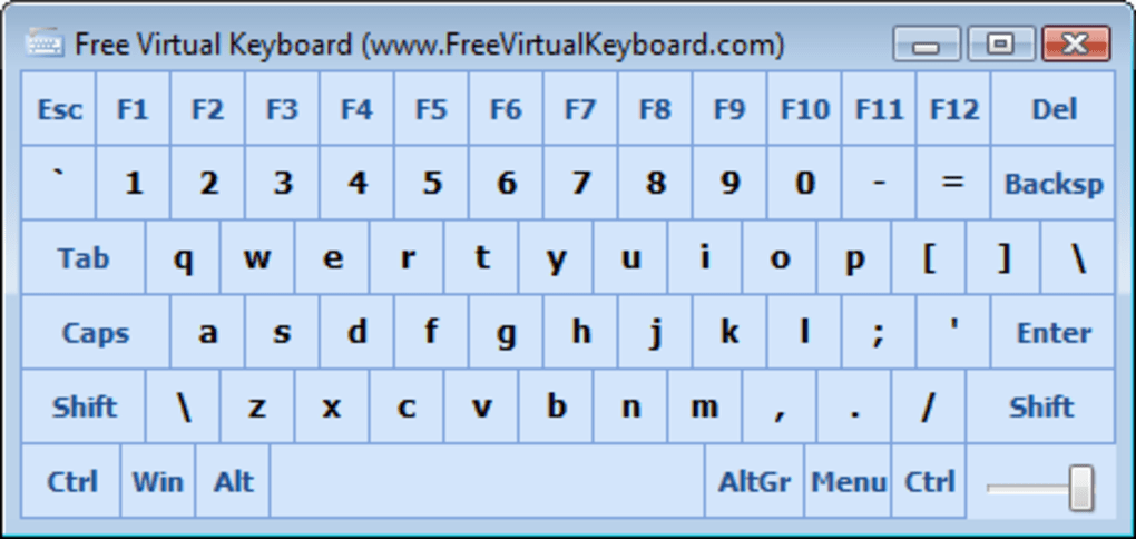 free-virtual-keyboard-screenshot