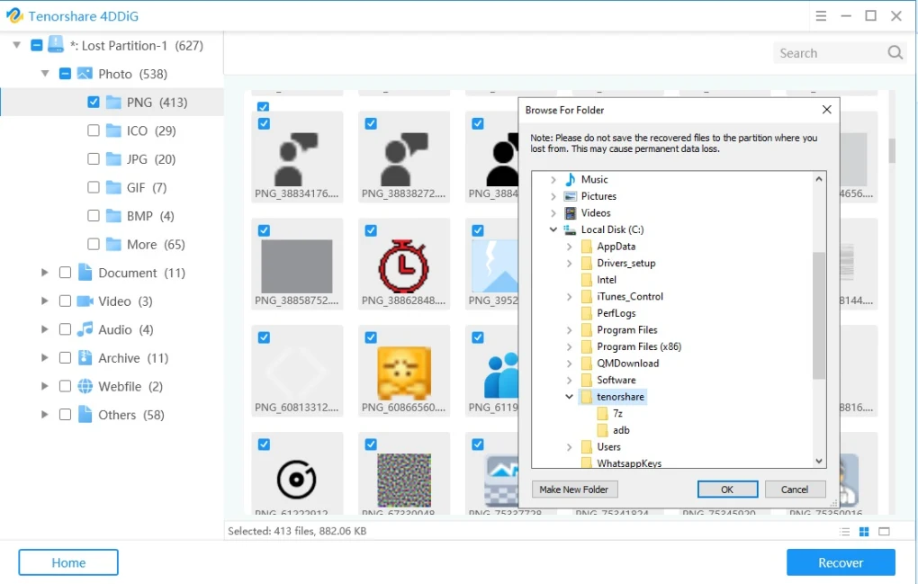 tenorshare-4ddig-recover
