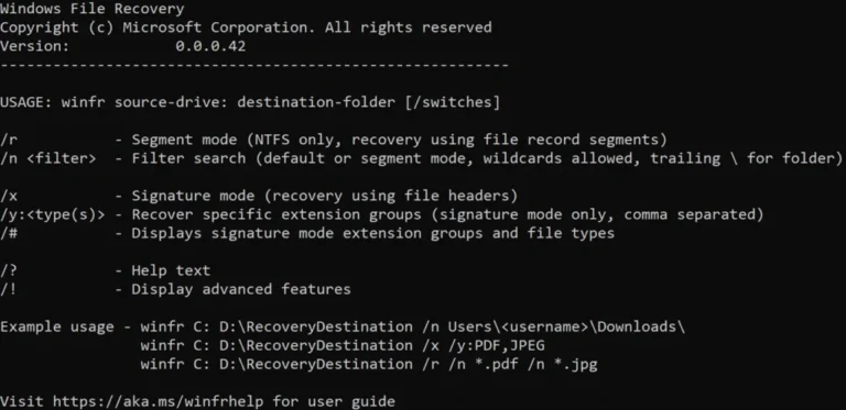 windows file recovery Windows File Recovery 1 windows file recovery Windows File Recovery 1