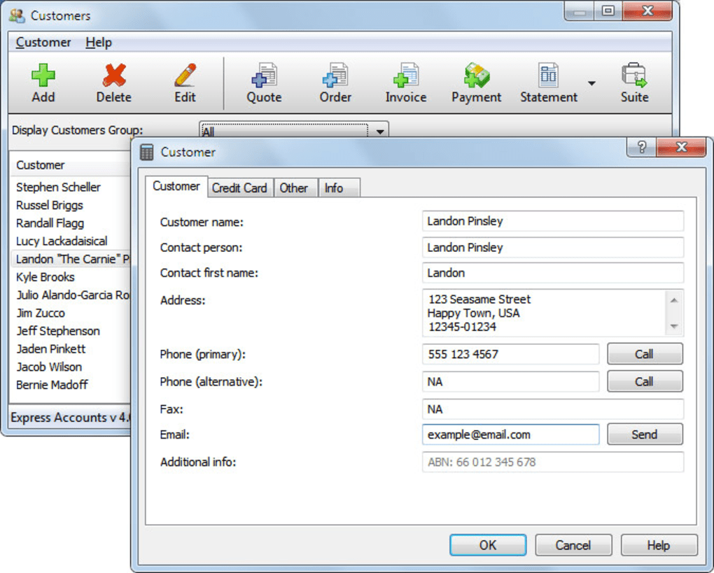 express-accounts-free-screenshot (2)