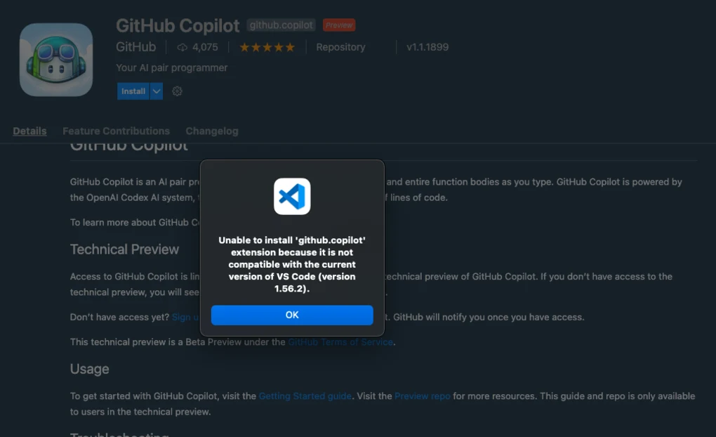 Read more about the article Github co-pilot