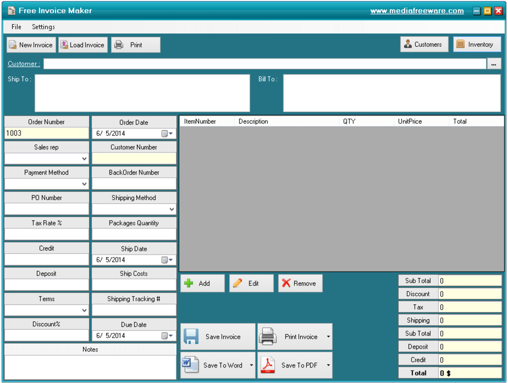 invoice-maker-screenshot