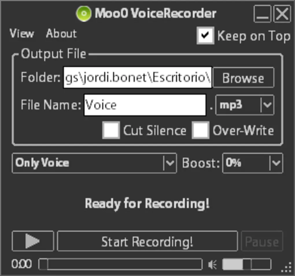 Read more about the article Moo0 VoiceRecorder