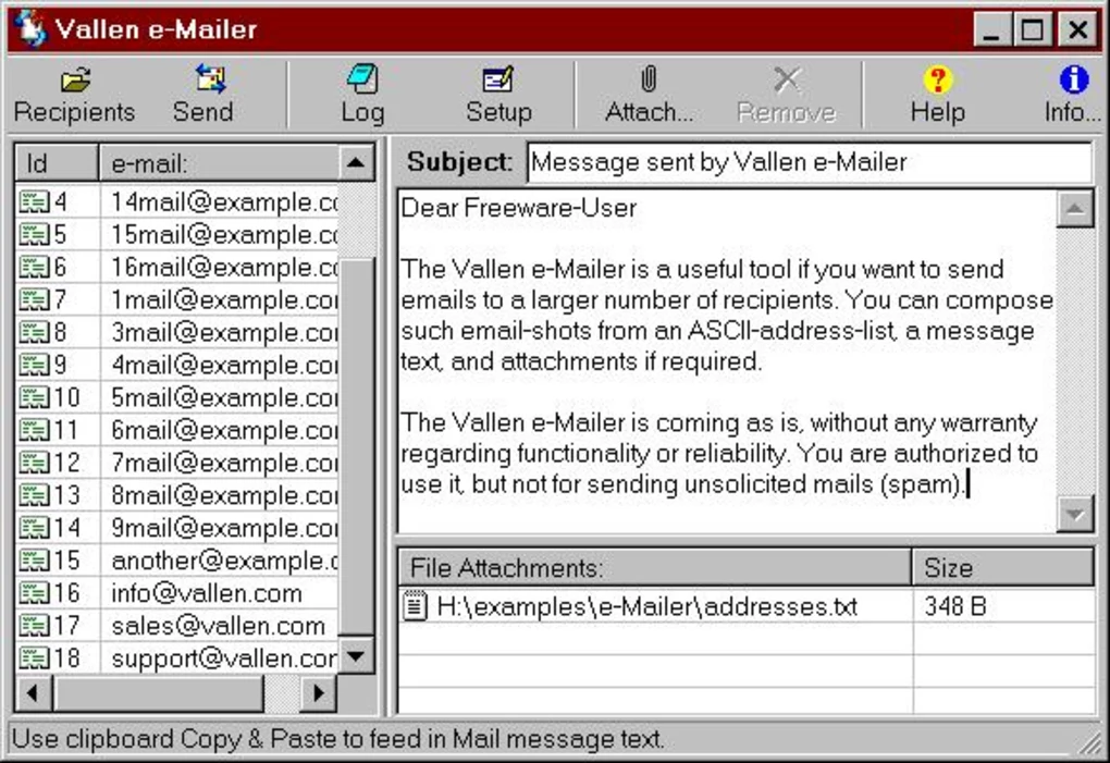 Read more about the article Vallen e-Mailer