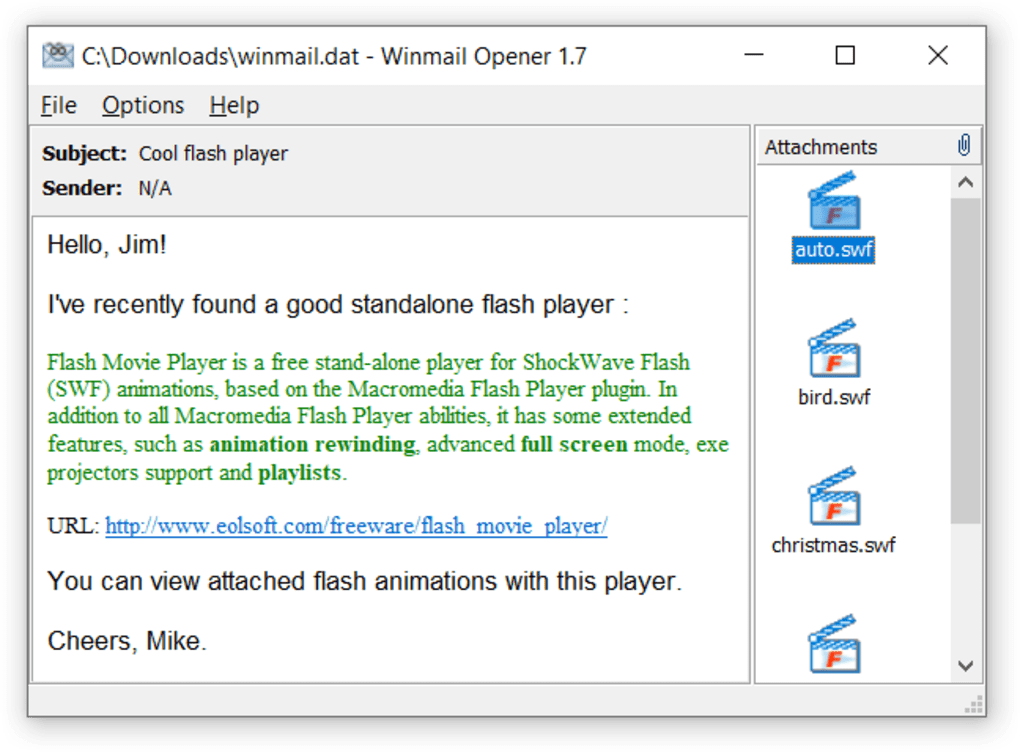 Read more about the article Winmail Opener