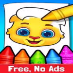Coloring Games: Coloring Book, Painting, Glow Draw