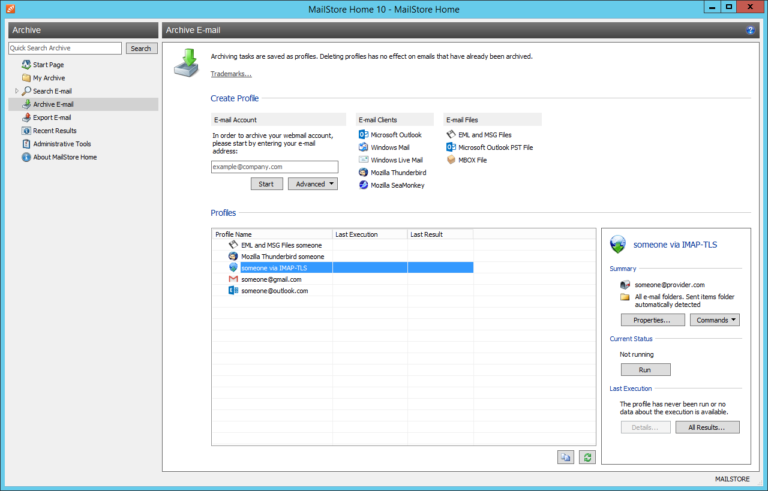 Arch profiles 01