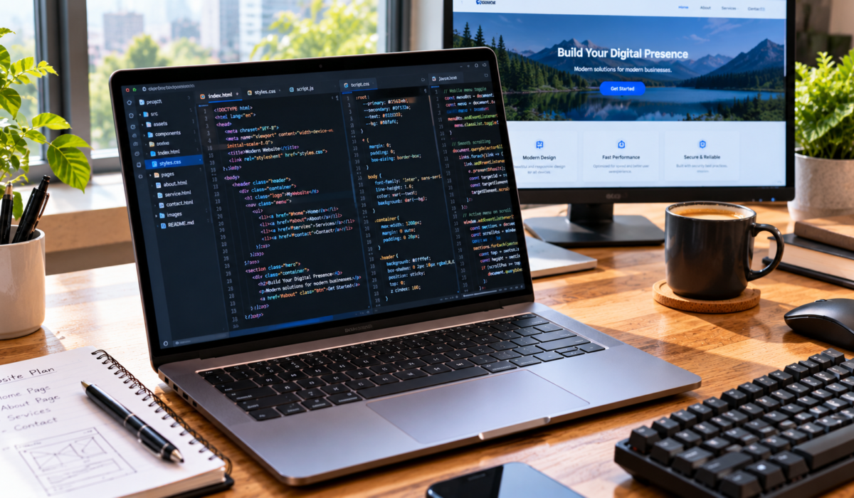 Best code editor for web development in 2026 on a Windows laptop