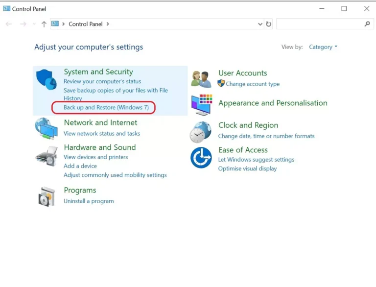 csm backup and restore in windows settings d923f350d0