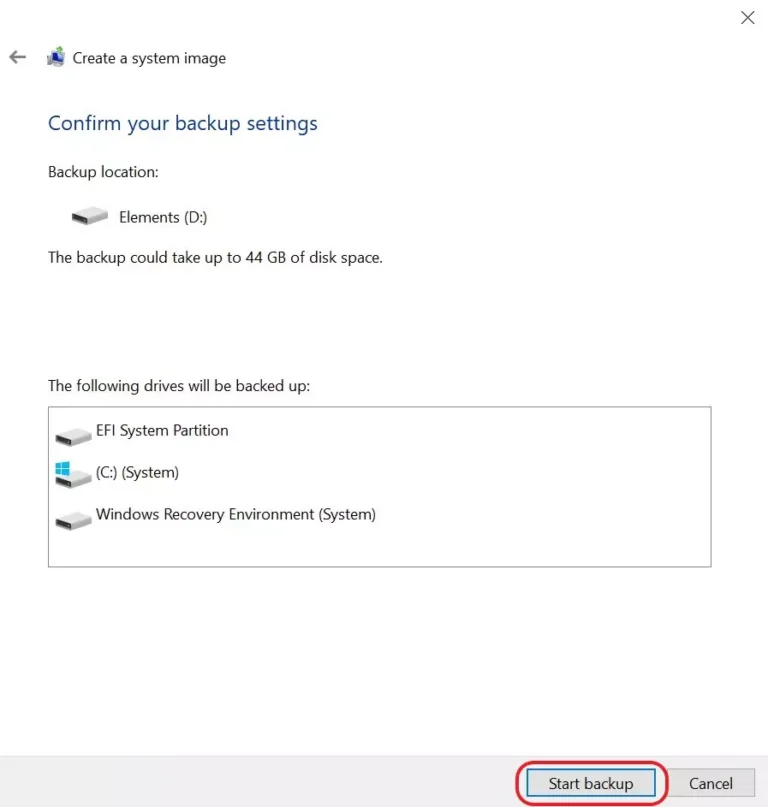 csm start backup to start backup ff11cafaff