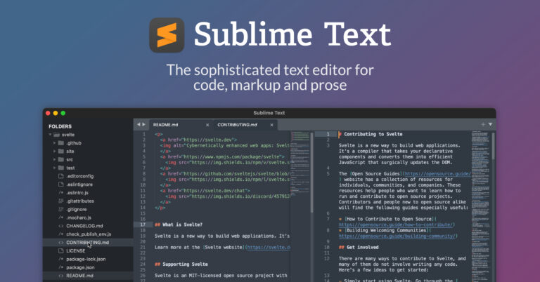 SUBLIME TEXT
