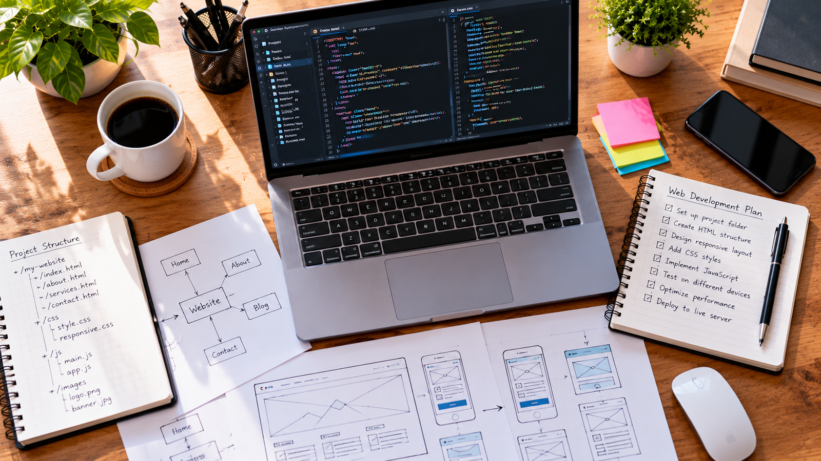 web development code editor setup 1 Setting up a code editor for HTML CSS and JavaScript web development
