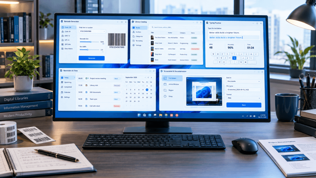Organized Digital Productivity Workspace