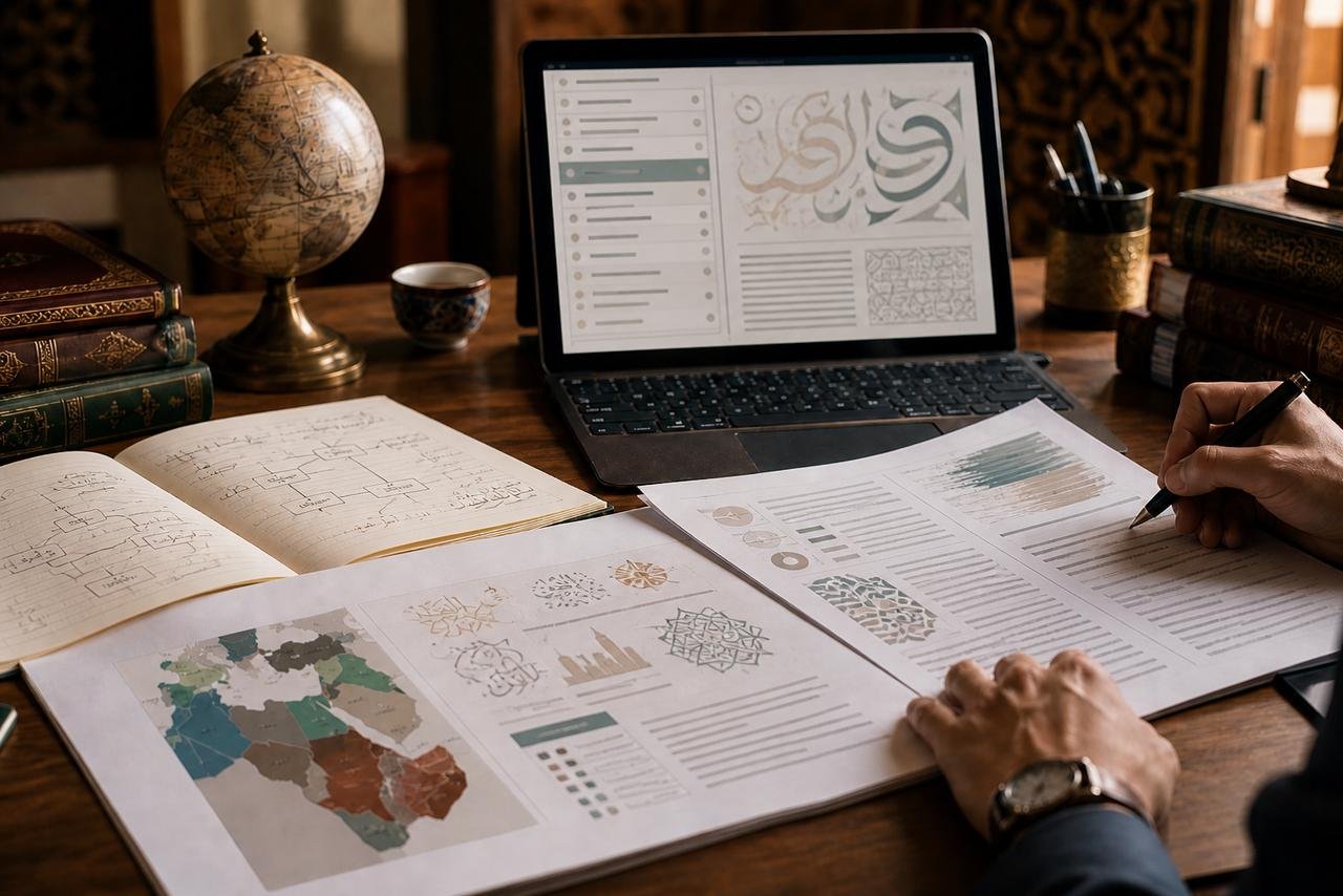 Arabic typing tools for bilingual office work in UAE