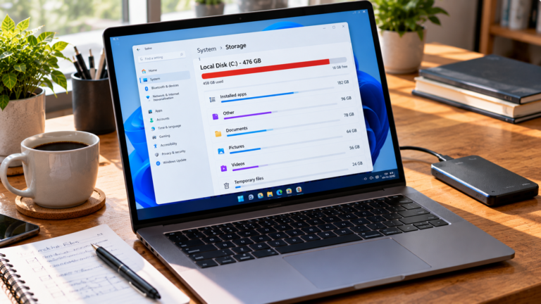 How to free up space on Windows 11 without losing important files