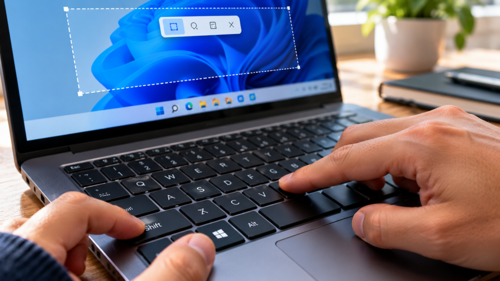 Windows Screenshot Shortcut at Work Windows Shift S keyboard shortcut for taking screenshots on Windows 11