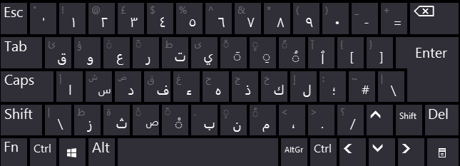 unnamed Arabic Phonetic & Romanized Keyboard LOGO